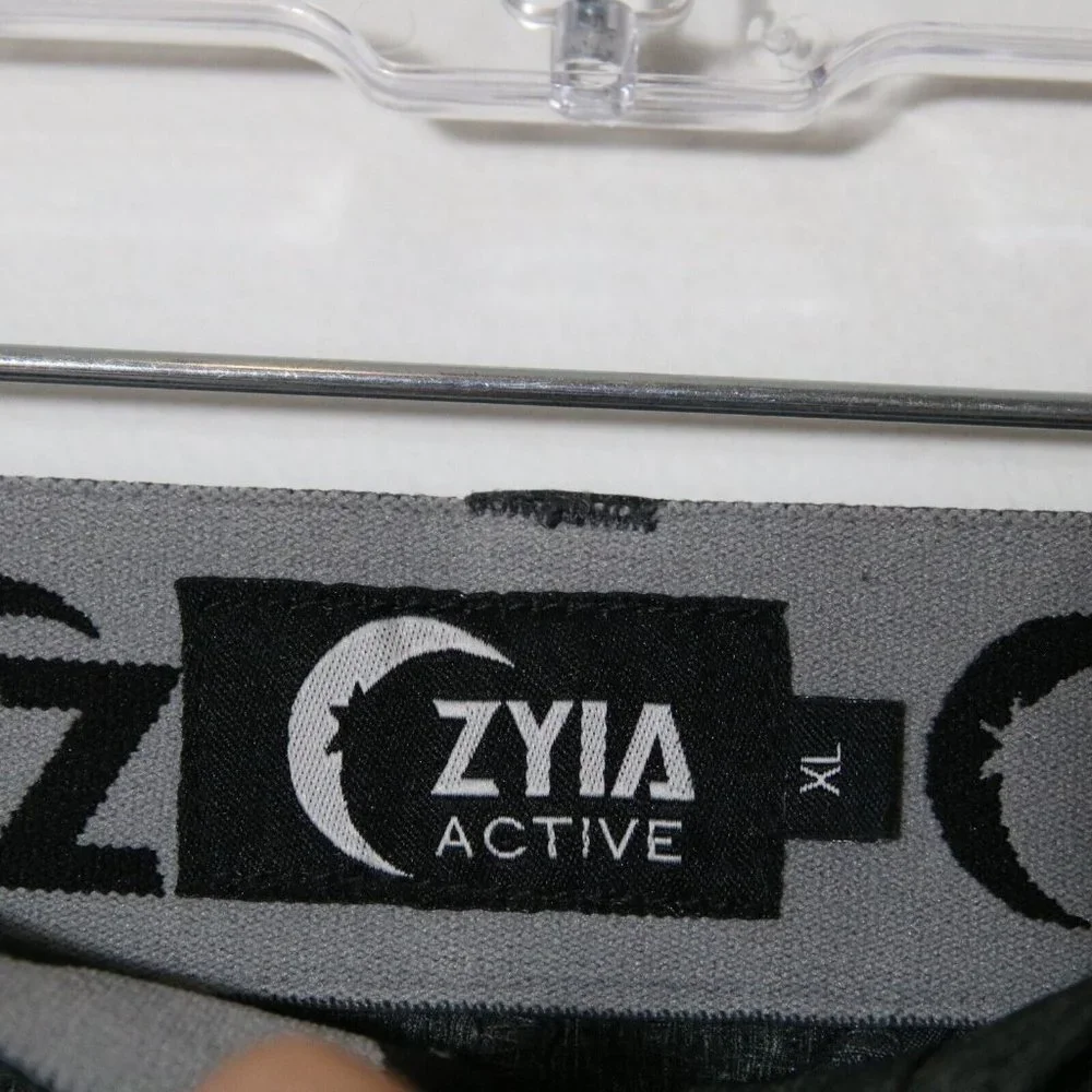 Zyia Active Mens Gray Performance Pants Size XL Stretch Work Chino‎ Straight leg
